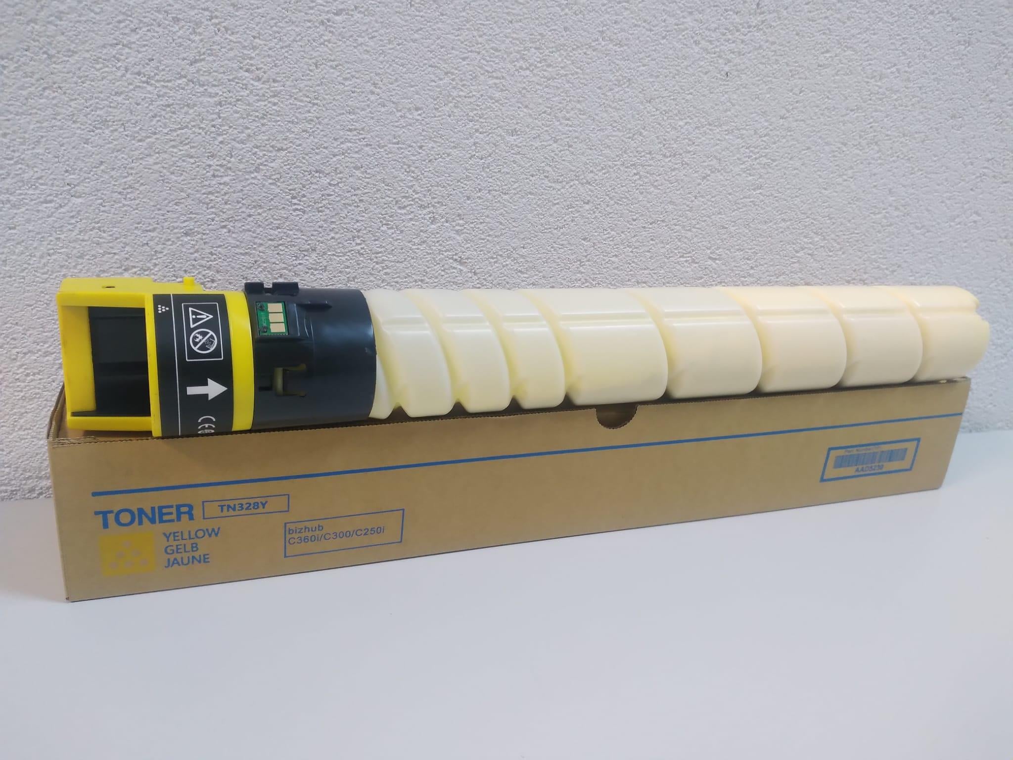 Konica Minolta TN-328 Tomoegawa Muadil Sarı Toner Bizhub C250i / C300i / C360iKonica MoniltaKonica Minolta TN-328 Tomoegawa Muadil Sarı Toner Bizhub C250i / C300i / C360i