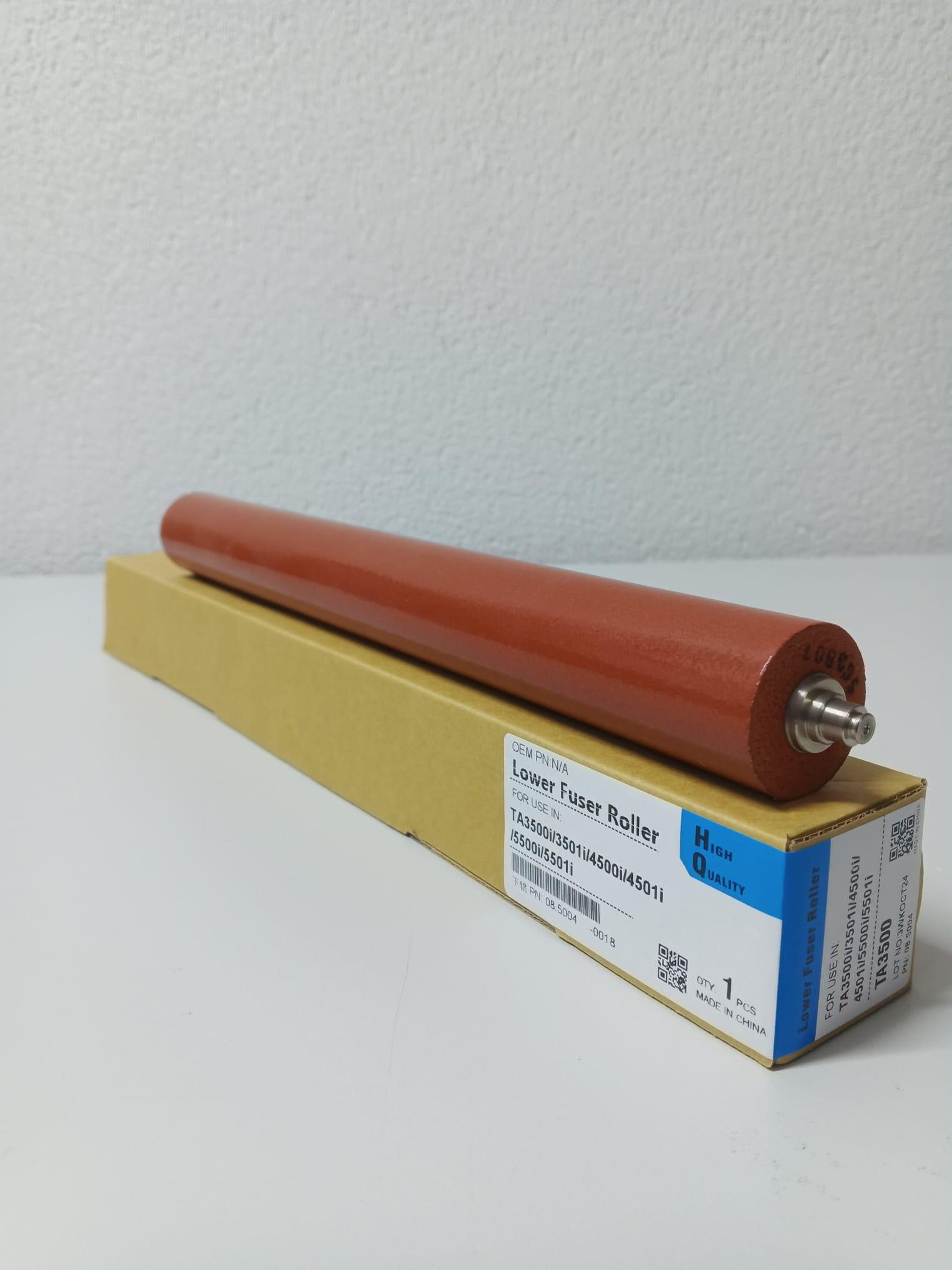 Kyocera  Alt Merdane Taskalfa 3500i 4500i 5500i 3501ikyoceraKyocera Mita TASKALFA 3500i Lower Fuser Roller TASKALFA 3501i / 4500i / 4501i / 5500i / 5501i