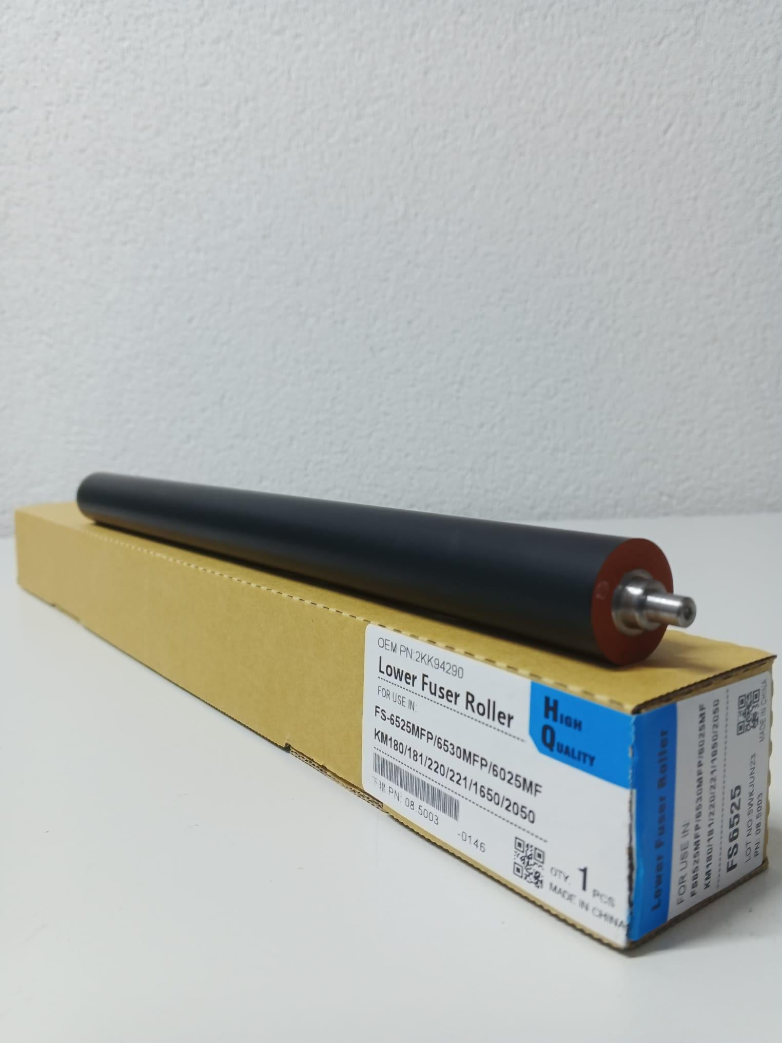 Kyocera Lower Fuser Roller FS 6025 MFP / FS 6030 MFP / FS 6525 MFP / FS 6530 MFP / TASKALFA 180 / TASKALFA 181 / TASKALFA 220 / TASKALFA 221 / TASKALFA 255 / TASKALFA 305 / 3010i / 3011i 3510i / 3511ikyoceraKyocera FS 6025 MFP Lower Fuser Roller FS 6030 MFP / FS 6525 MFP / FS 6530 MFP / TASKALFA 180 / TASKALFA 181 / TASKALFA 220 / TASKALFA 221 / TASKALFA 255 / TASKALFA 305 / 3010i / 3011i 3510i / 3511i