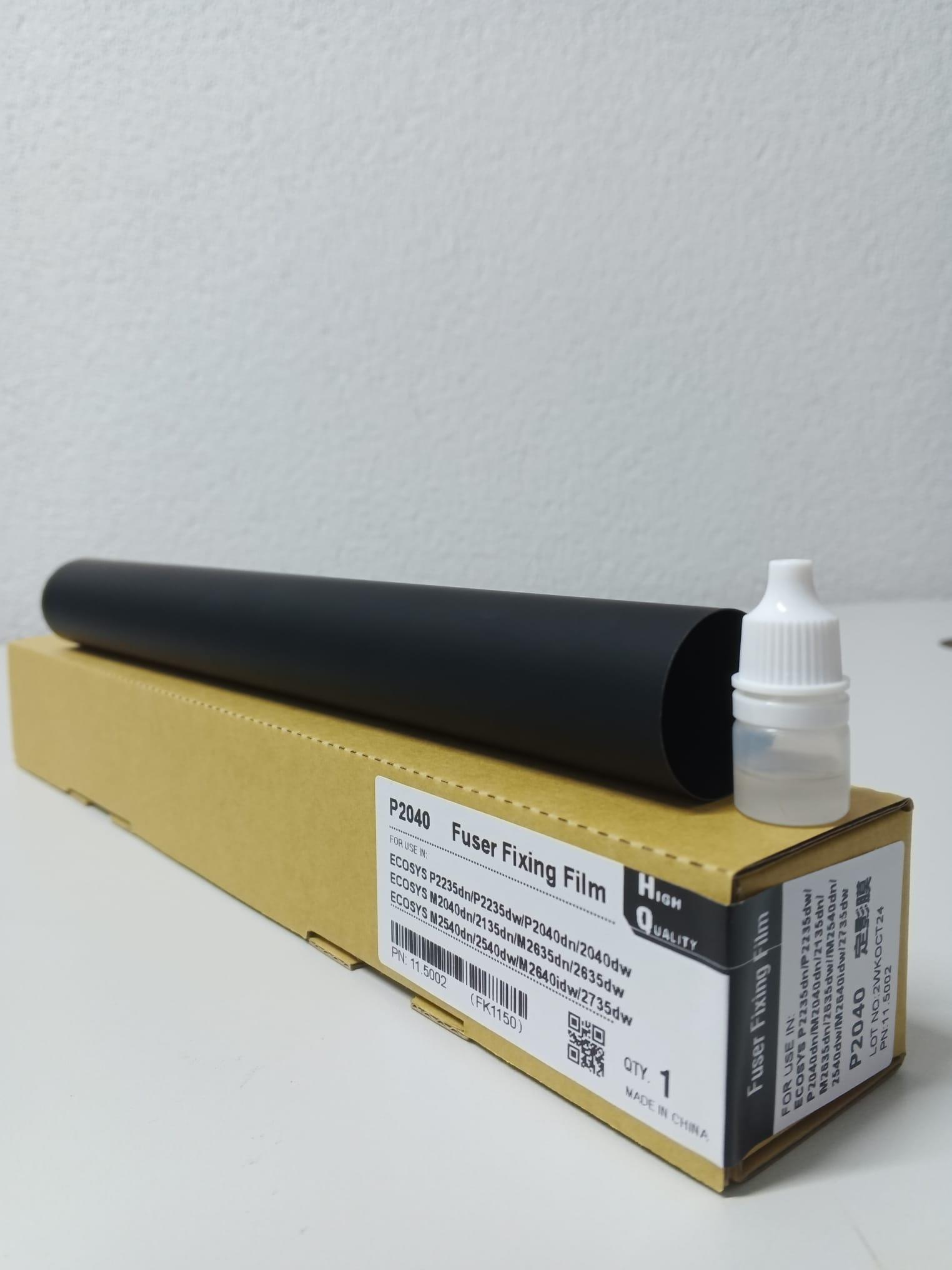 Kyocera M2040 Fuser Fixing Film ECOSYS M2040dn / M2040dw / M2135dn / M2235dn / M2540 / M2635dn / M2640 / M2735dw / M2835 / P2040dn / P2235dn / P2235dw / P2335dwkyoceraKyocera M2040 Fuser Fixing Film ECOSYS M2040dn / M2040dw / M2135dn / M2235dn / M2540 / M2635dn / M2640 / M2735dw / M2835 / P2040dn / P2235dn / P2235dw / P2335dw