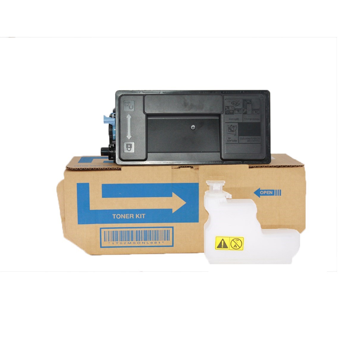 Kyocera Mita TK-3160 Muadil Toner (Tomoegawa) (300GR) Ecosys P3045-P3050-P3060-P3055-P3060-P3145