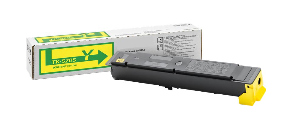 Kyocera Mita TK-5205 Sarı (Y) Muadil Tomoegawa Toner Taskalfa 356ci-CS356ci