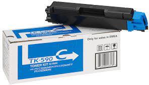 Kyocera Mita TK-590 Muadil Mavi Toner FS-C 2026-2126-2526-5250-6026-6526 (Tomoegawa Toner)