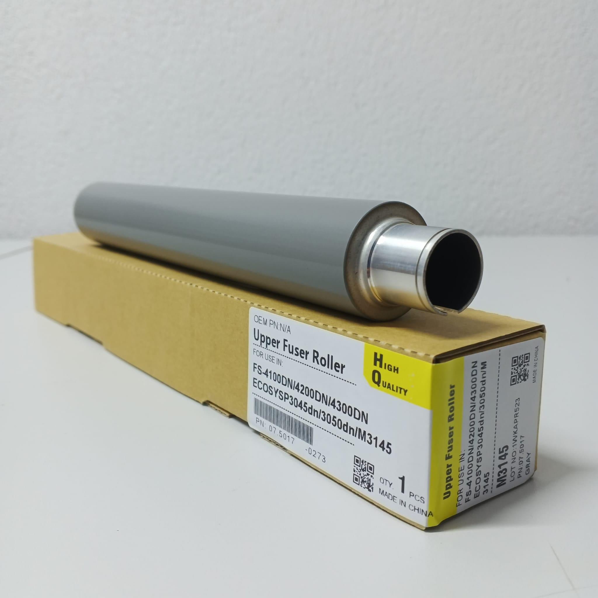 Kyocera Mita Upper Fuser Roller FS4100 / FS4200 / FS4300 / M3550 / M3560 / P3045 / P3050/ P3055 / P3060 M3145 / M3645 / M3145 / M3645 / M3655 / M3660 / M3860 PA450 / MA4500 / PA5000 / PA5500 PA6000 / MA6000kyoceraKyocera Mita Upper Fuser Roller ECOSYS FS4100 / FS4200 / FS4300 / M3550 / M3560 / P3045 / P3050/ P3055 / P3060 M3145 / M3645 / M3145 / M3645 / M3655 / M3660 / M3860 PA450 / MA4500 / PA5000 / PA5500 PA6000 / MA6000