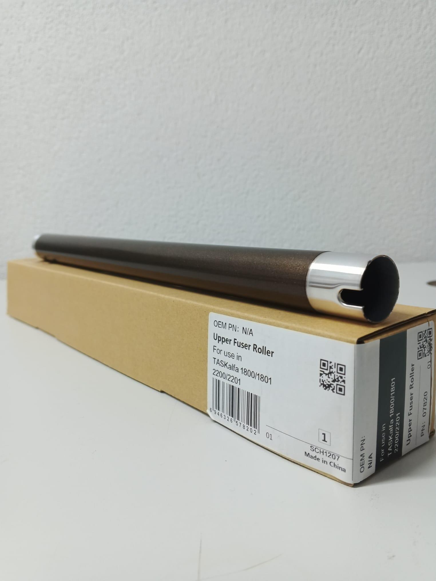 Kyocera Mita Upper Fuser Roller  TASKALFA 1800 / TASKALFA 1801 / TASKALFA 2200 / TASKALFA 2201 / TASKALFA 2010 / TASKALFA 2011 / TASKALFA 2210 / TASKALFA 2211kyoceraKyocera Mita Upper Fuser Roller  TASKALFA 1800 / TASKALFA 1801 / TASKALFA 2200 / TASKALFA 2201 / TASKALFA 2010 / TASKALFA 2011 / TASKALFA 2210 / TASKALFA 2211