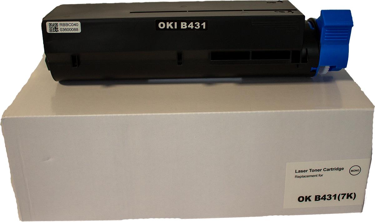 Oki B431 B461 B471 Uyumlu Siyah Toner