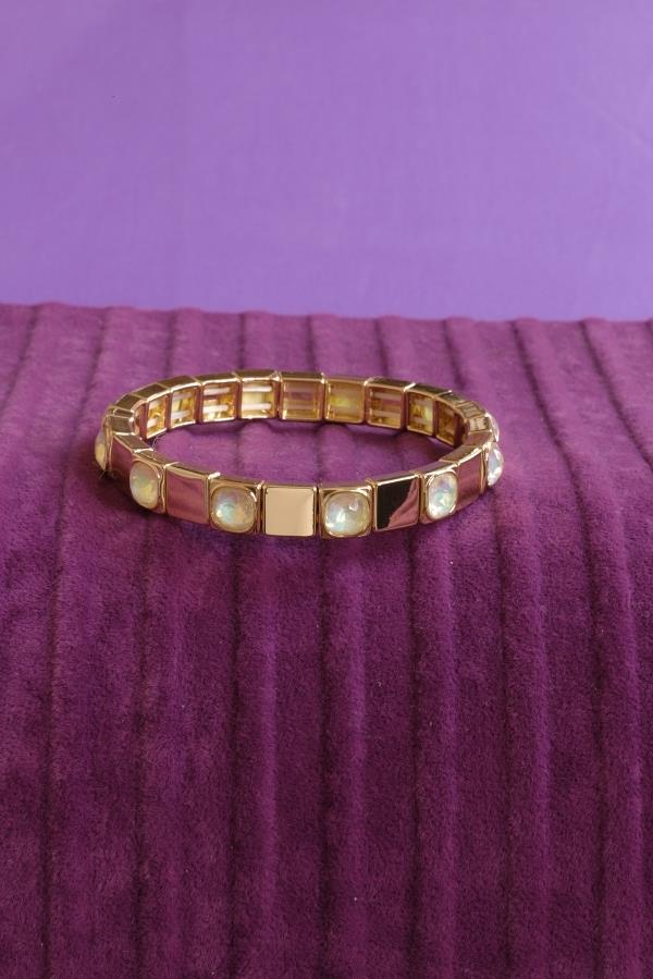 Gold Renk Yansımalı Bileklik