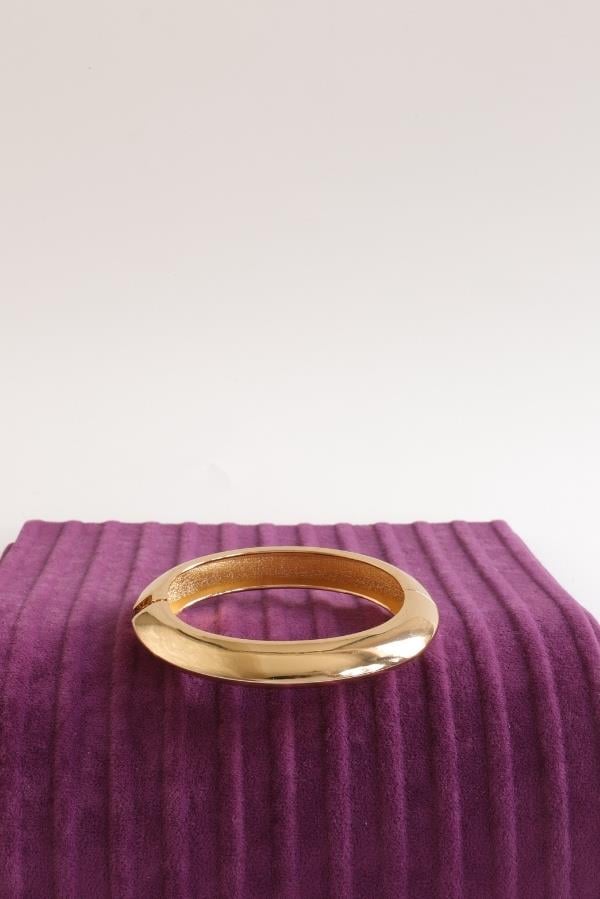 Kalın Gold Renk Kaplama Kelepçe