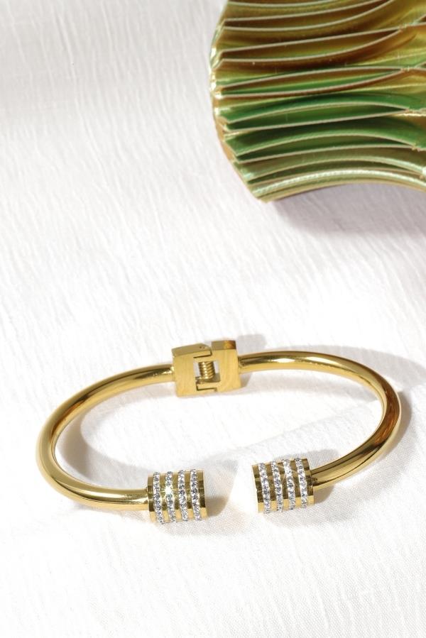 Altın Kaplama Çelik Kelepçe