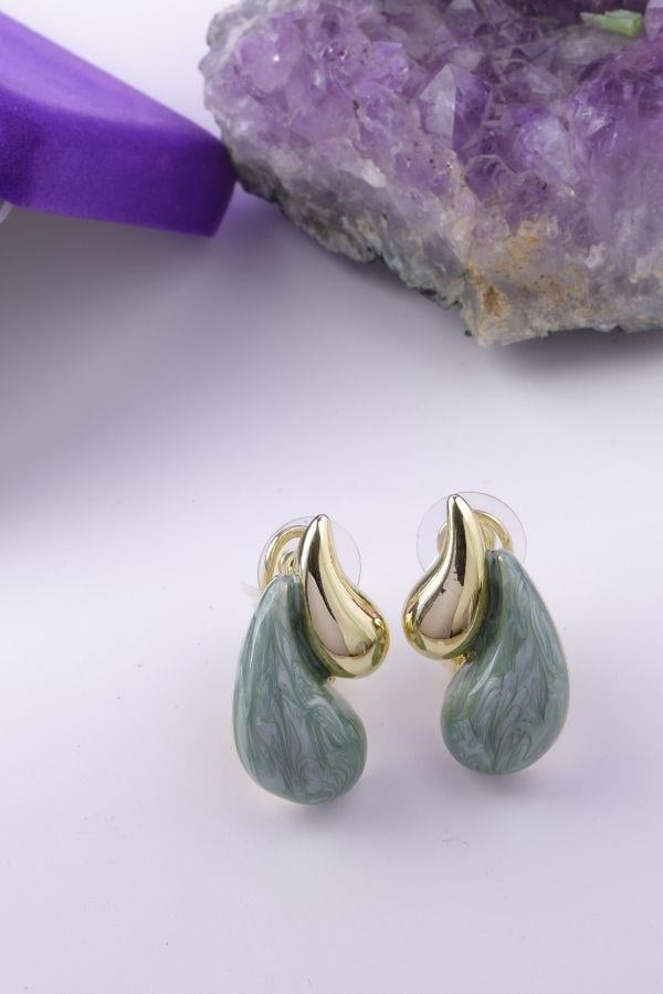 Bottega grüne Ohrringe