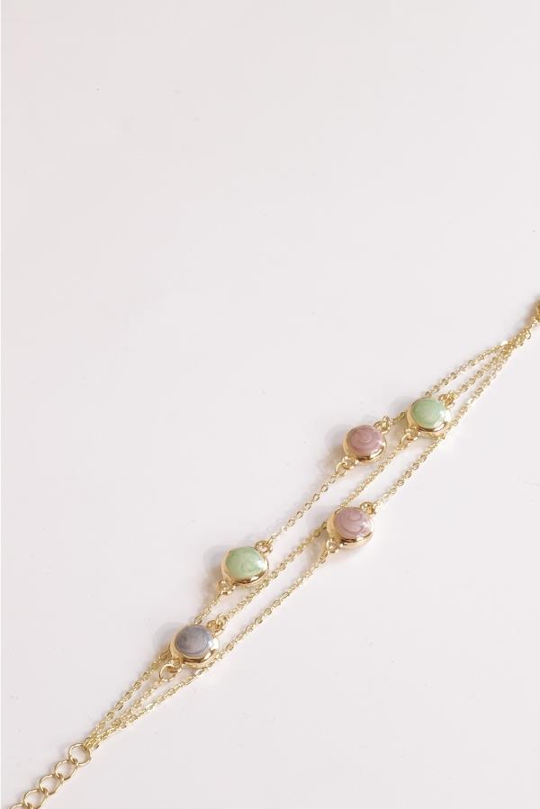 Custom Designed Two-Tone Coated Bracelet