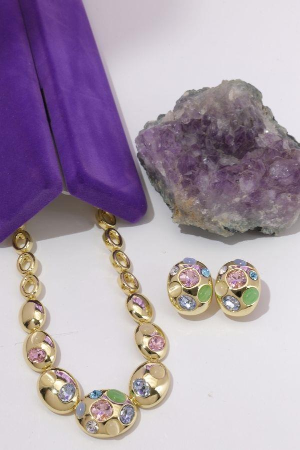 Multi-Stone Model Jewelry Set