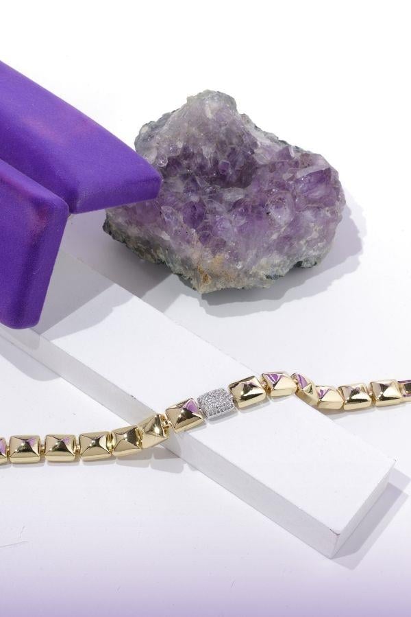 Custom Designed Gold Bracelet