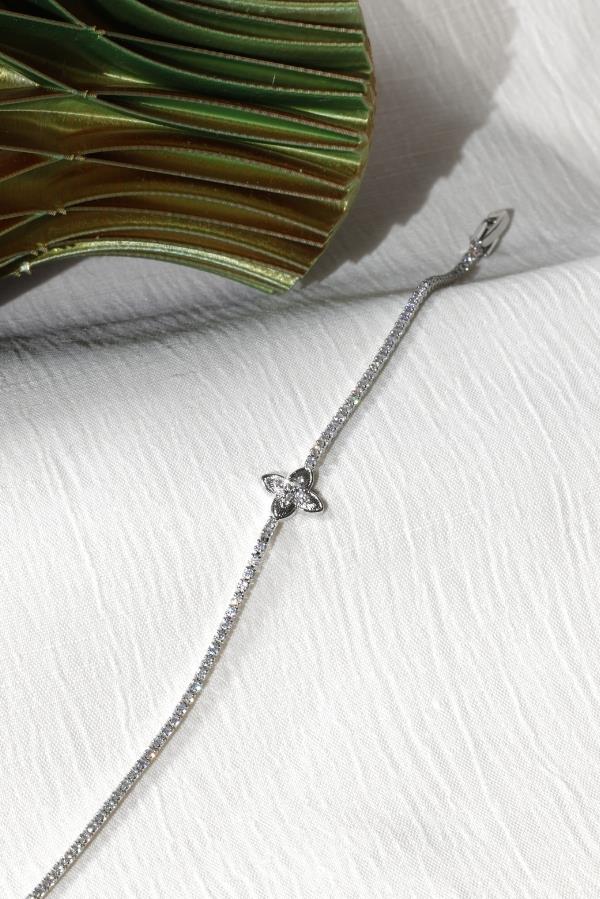 Trend Series Silbernes Waterway-Armband