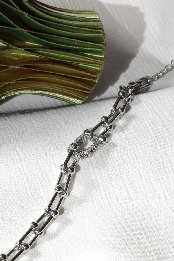 Gümüş Tiffany Bileklik