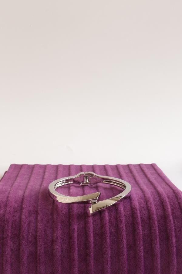 Square Silver Plated Handcuff