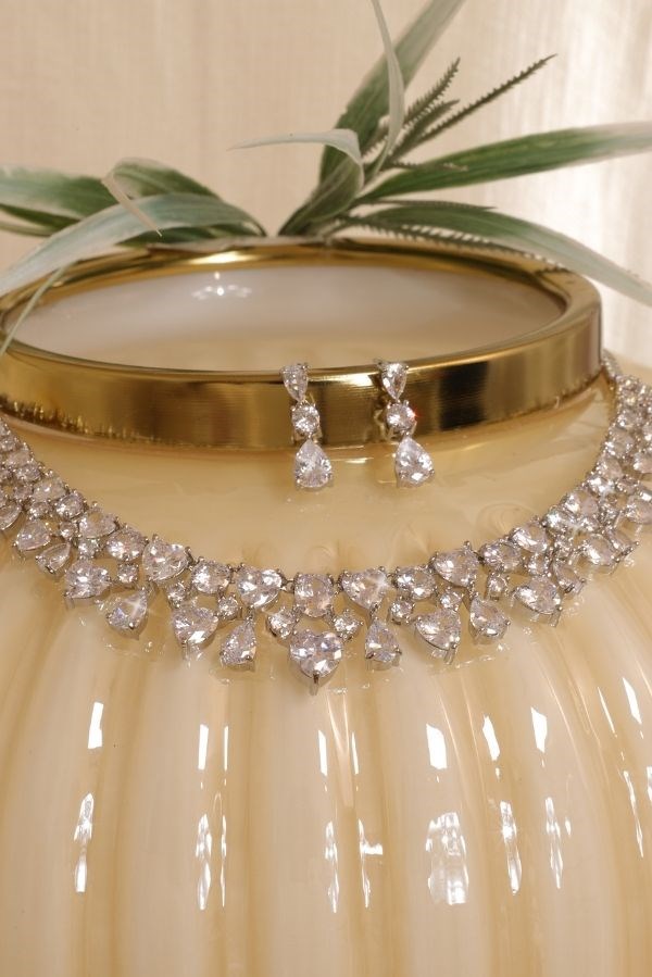 Crystal Stone Jewelry Set