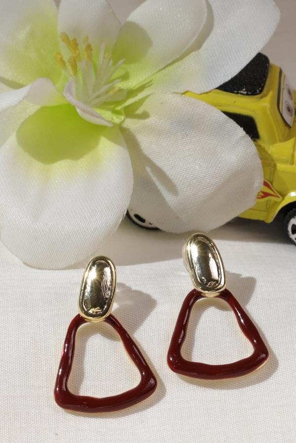  Hängende Dreiecksohrringe