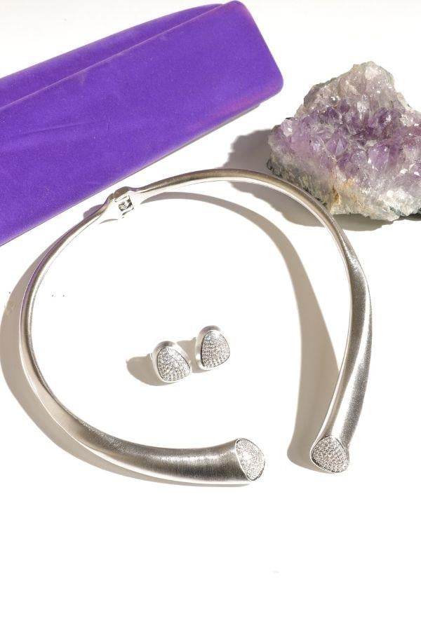  Ensemble de bijoux en argent