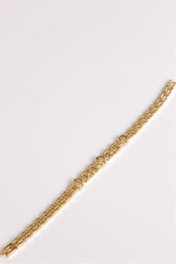 Trend-Serie Steindetail vergoldet