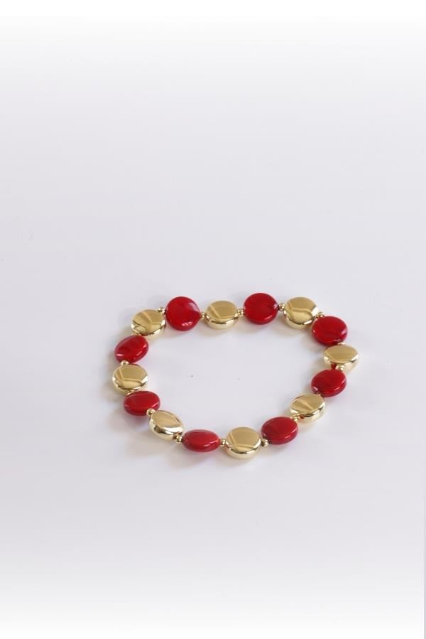 Bracelet en or rouge sur mesure