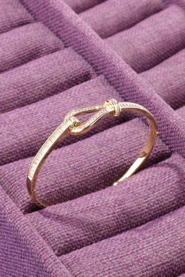 Taşlı Kelepçe Bileklik