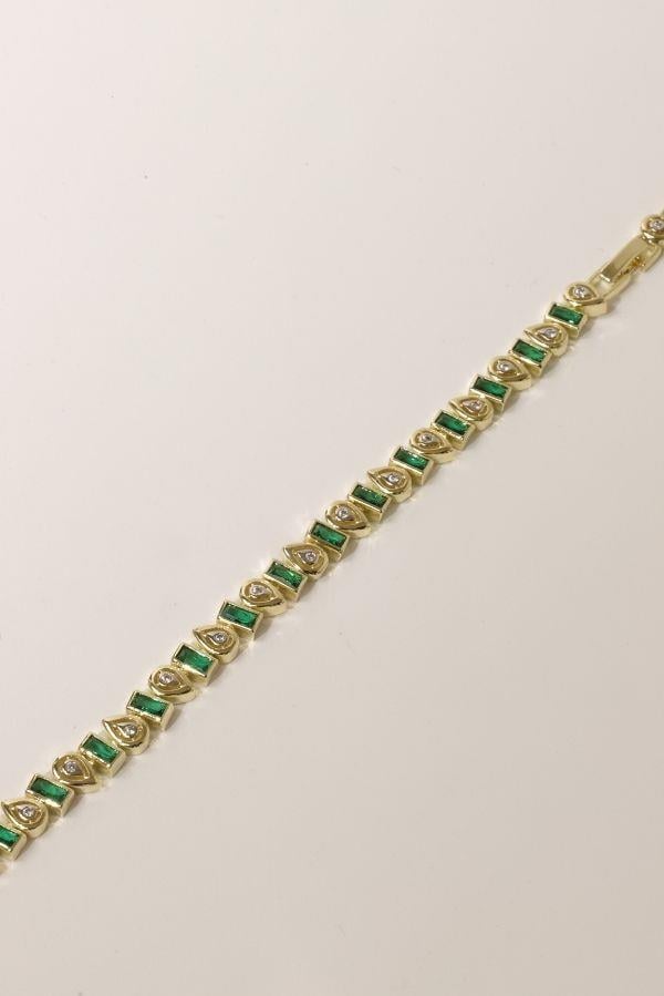 Grünes Armband der Trend-Serie