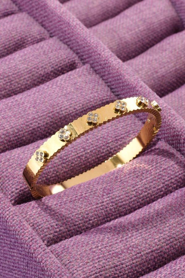 Yonca Çelik Kelepçe Bileklik