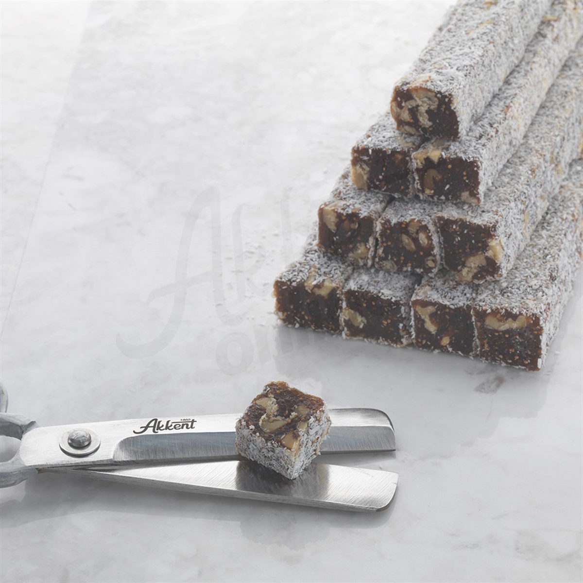 450 Gr.İncirli Cevizli Lokum
