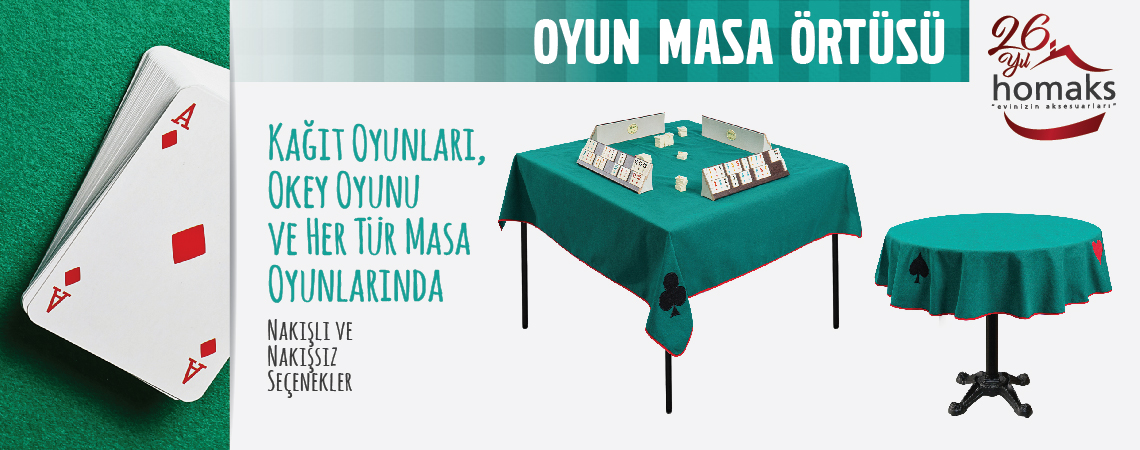 Oyun Masa Örtüsü