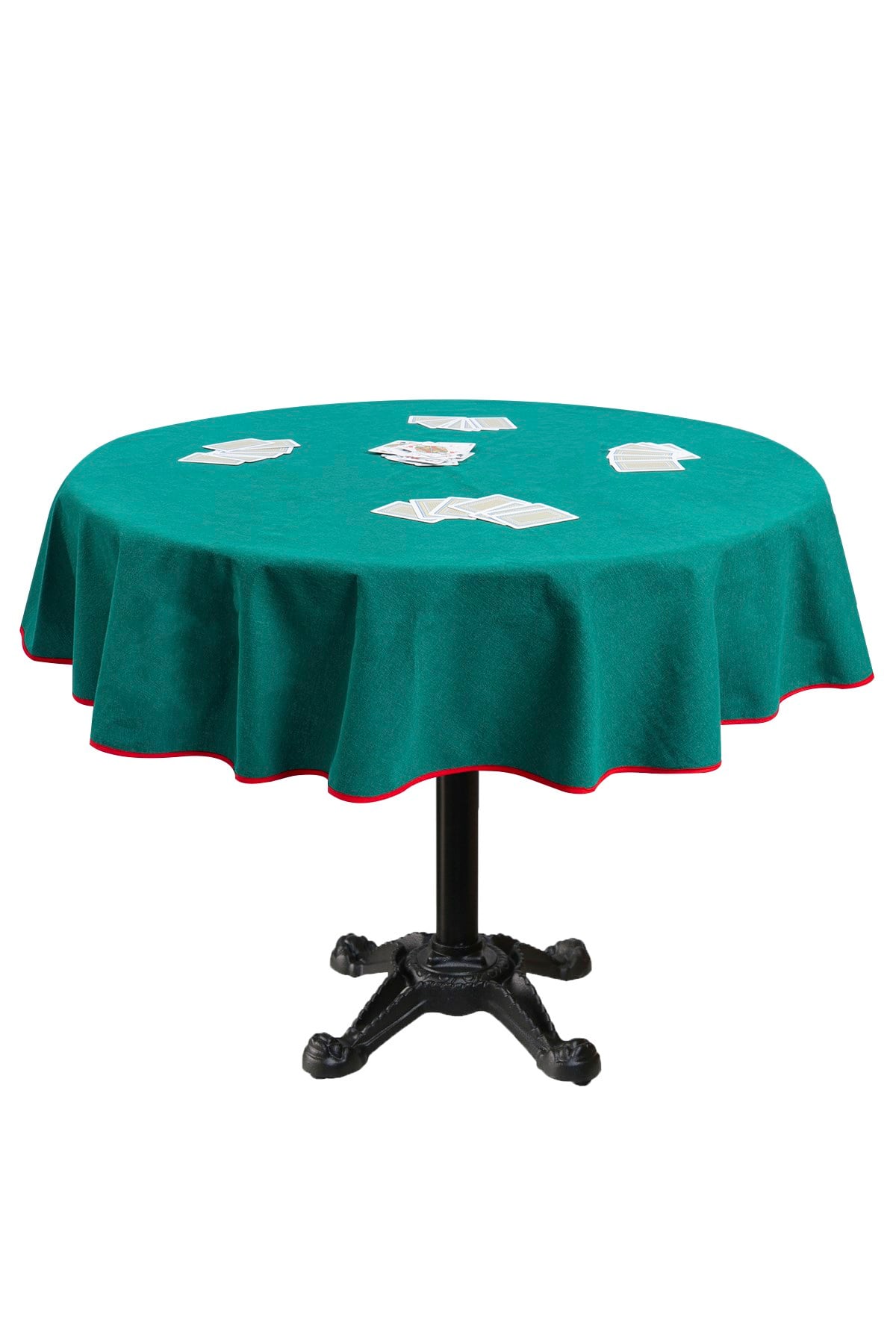 HOMAKS Oyun Masa Örtüsü Çuha Kumaş 150cm Daire