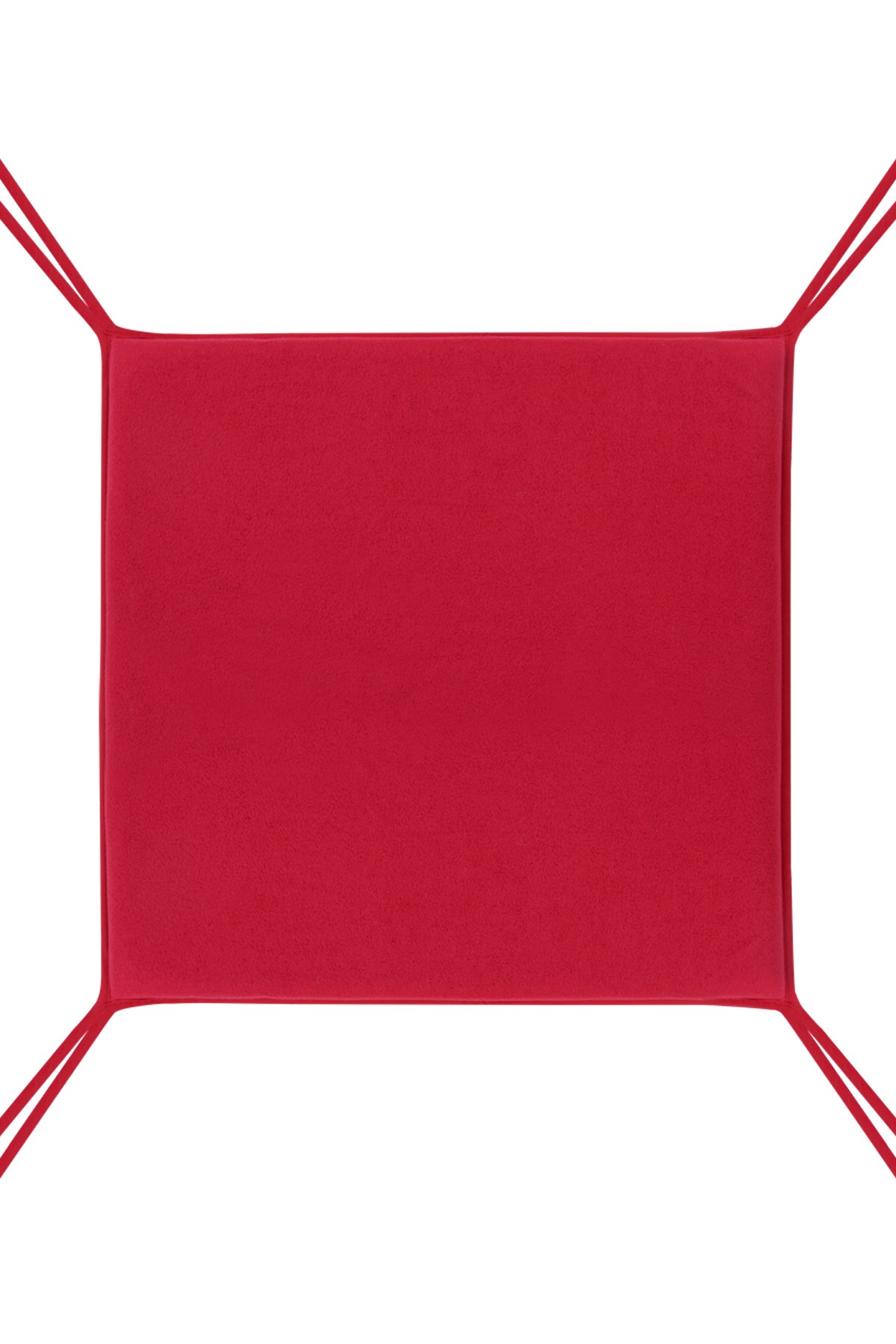 HOMAKS Kırmızı Tabure Minderi 33x33 Kare