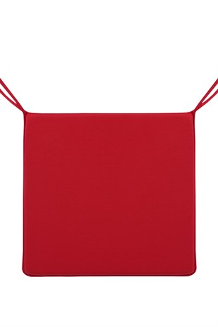 HOMAKS Kırmızı Sandalye Minderi 40x40