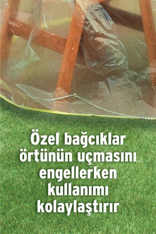 HOMAKS Şezlong Koruma Örtüsü (200x70 h:35)