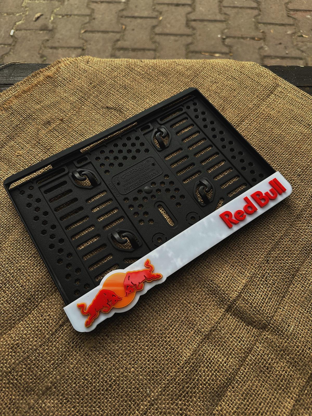 3D REDBULL Takmatik Motor PlakalıkPlakalık