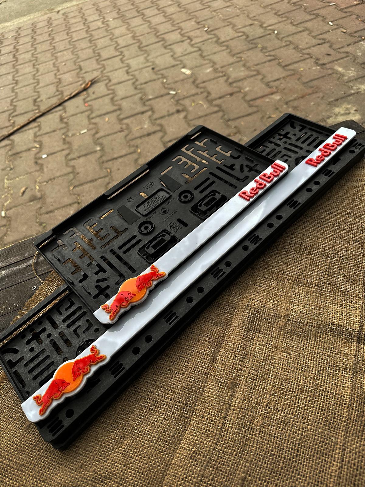 3D REDBULL Takmatik PlakalıkPlakalık