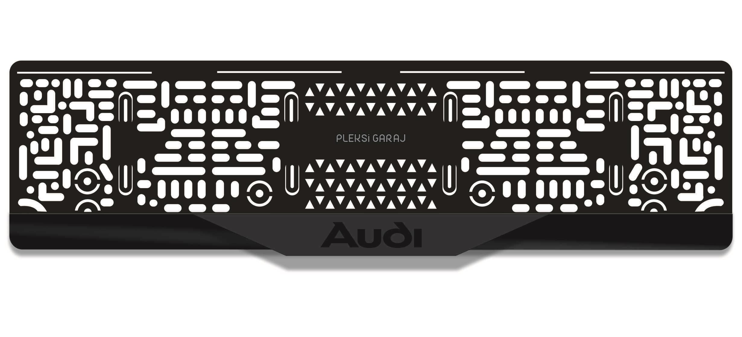Audi 3D Mat Takmatik PlakalıkAudi