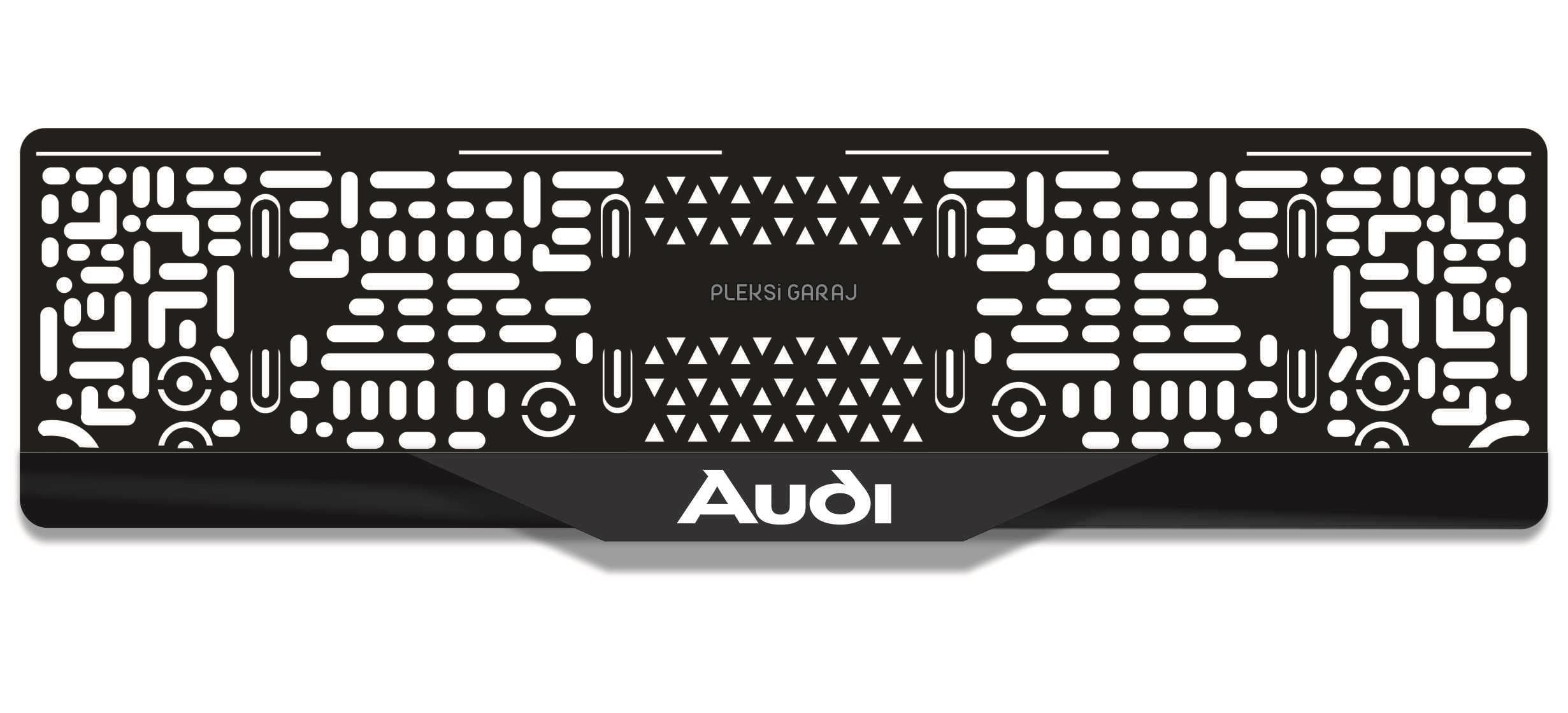 Audi 3D Mat Takmatik PlakalıkAudi