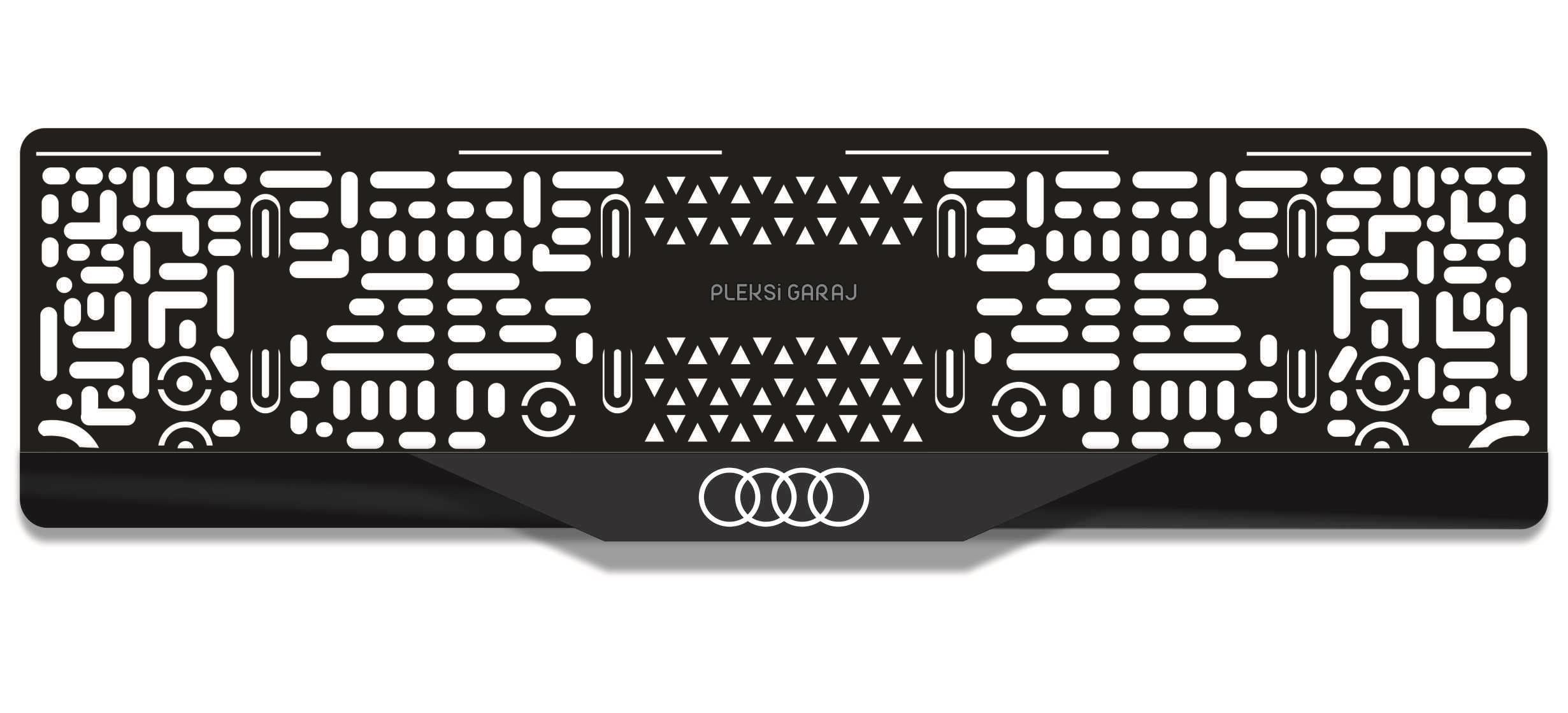 Audi 3D Mat Takmatik PlakalıkAudi