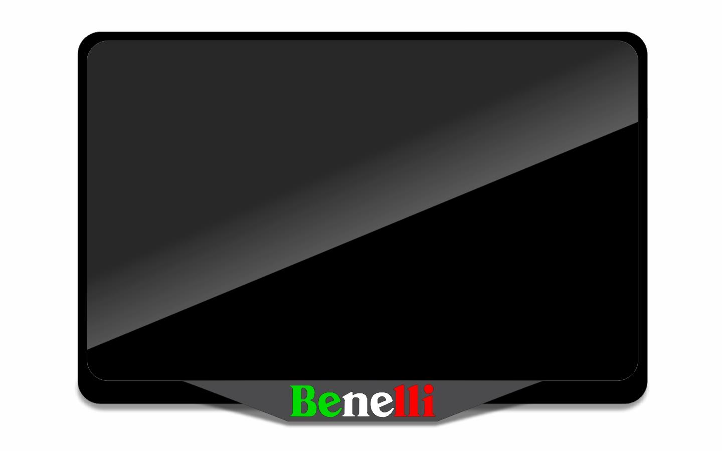 BENELLİ Akrilik 3D Çerçeveli Mat Pleksi Motor Plakalık Orj Plaka Boyutu İçin 24x15cmPlakalık