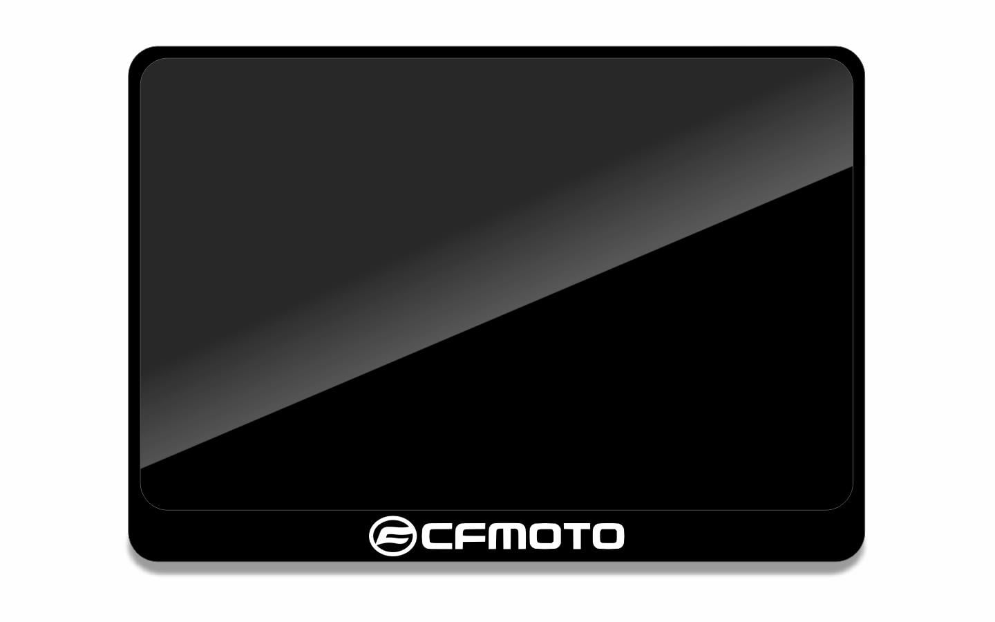 CFMOTO Akrilik 3D Çerçeveli Pleksi Motor Plakalık Orj Plaka Boyutu İçin 24x15cmMotor Plakalık