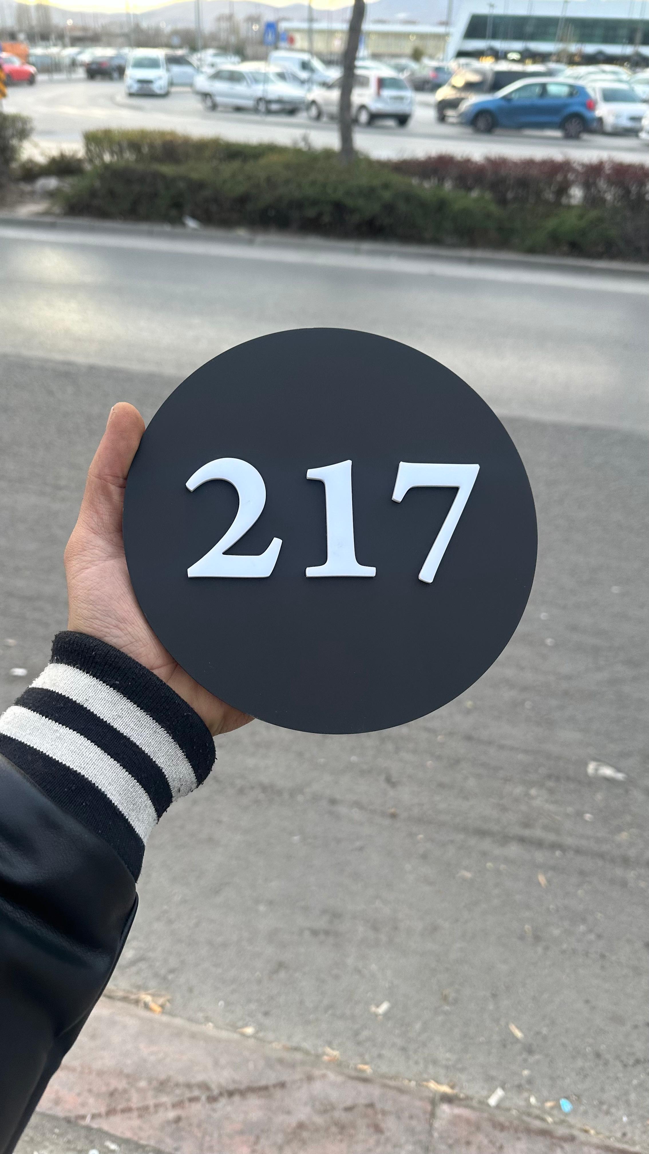 Daire Model Oda NumarasıYönlendirme Levhaları