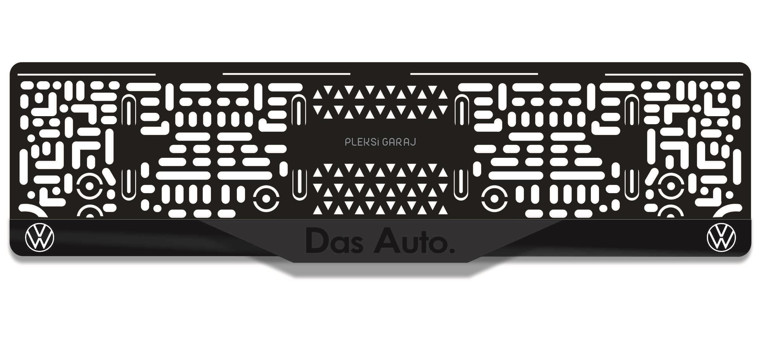 Das Auto VW 3D Mat Takmatik PlakalıkVolkswagen