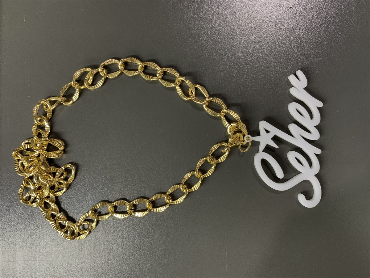 Gold Zincir Detay KolyeTAKI