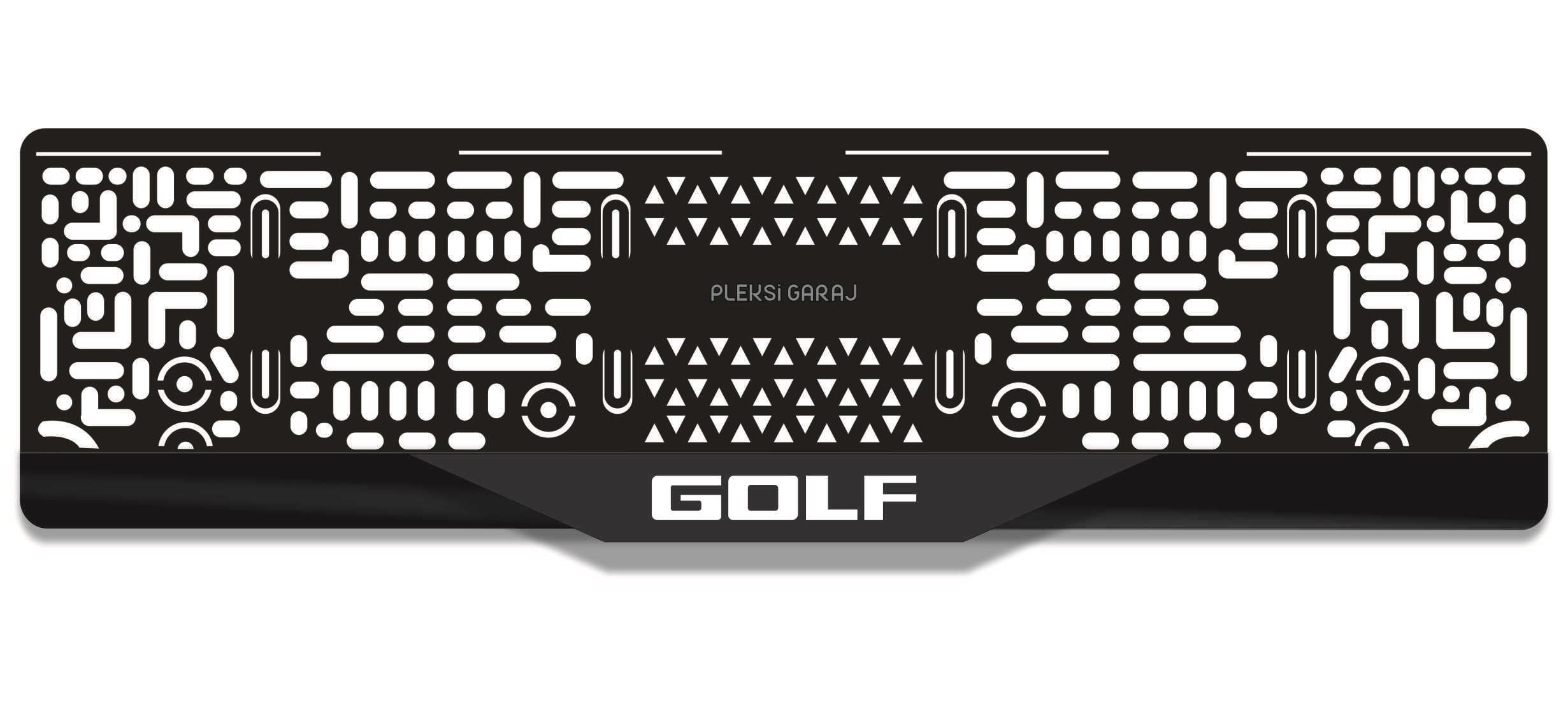 Golf 3D Mat Takmatik PlakalıkVolkswagen