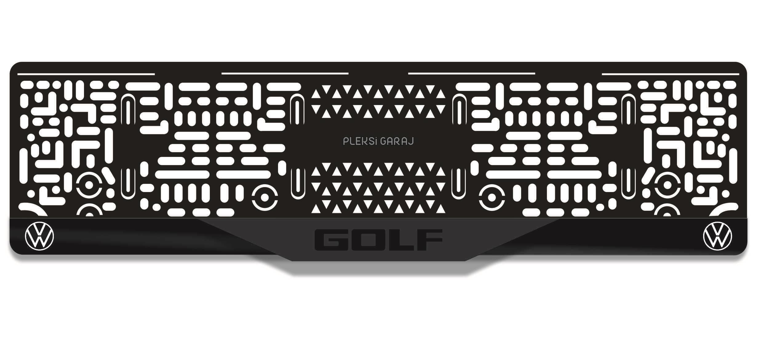 Golf VW 3D Mat Takmatik PlakalıkVolkswagen