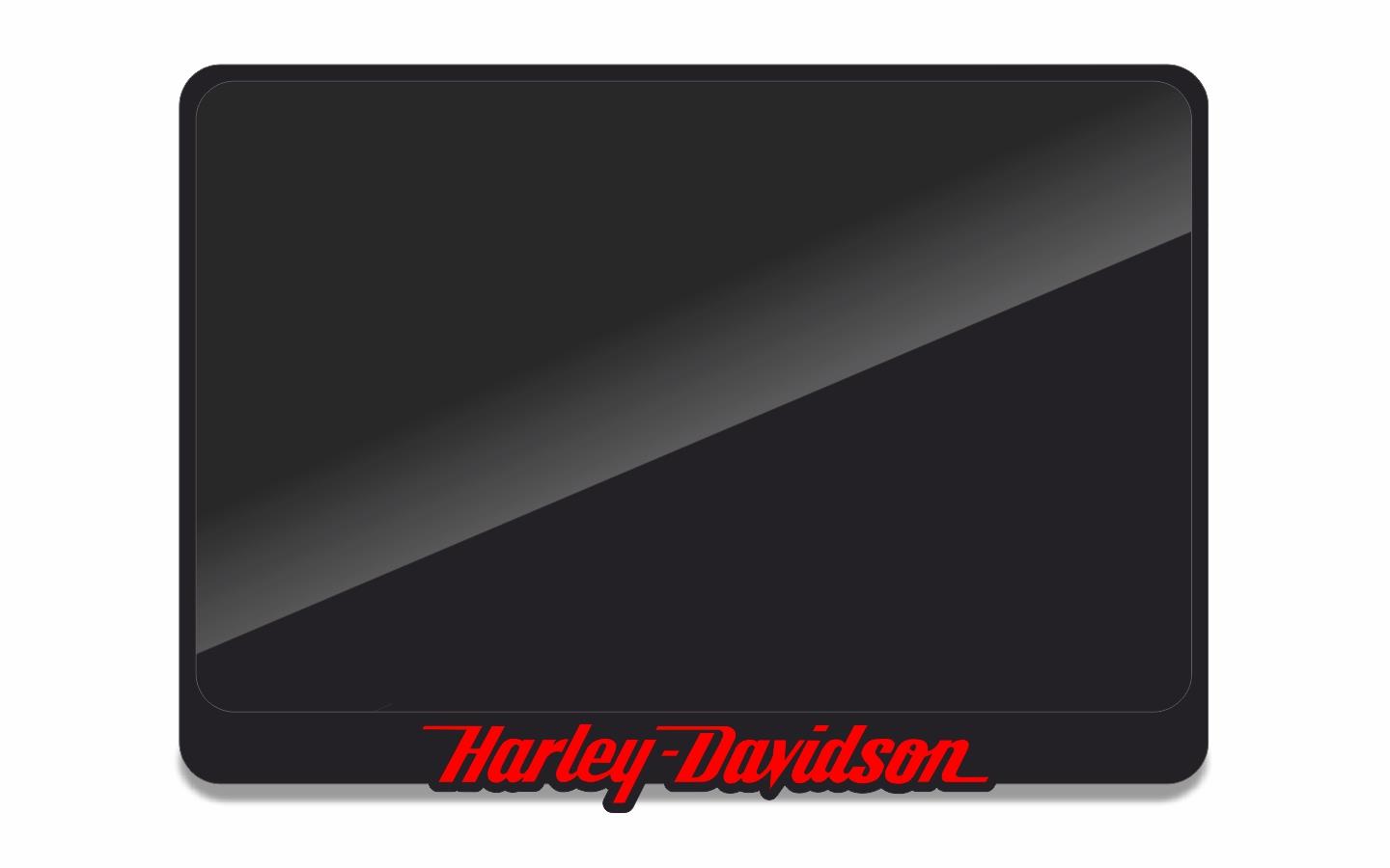 Harley Çerçeveli Pleksi Motor PlakalıkMotor Plakalık