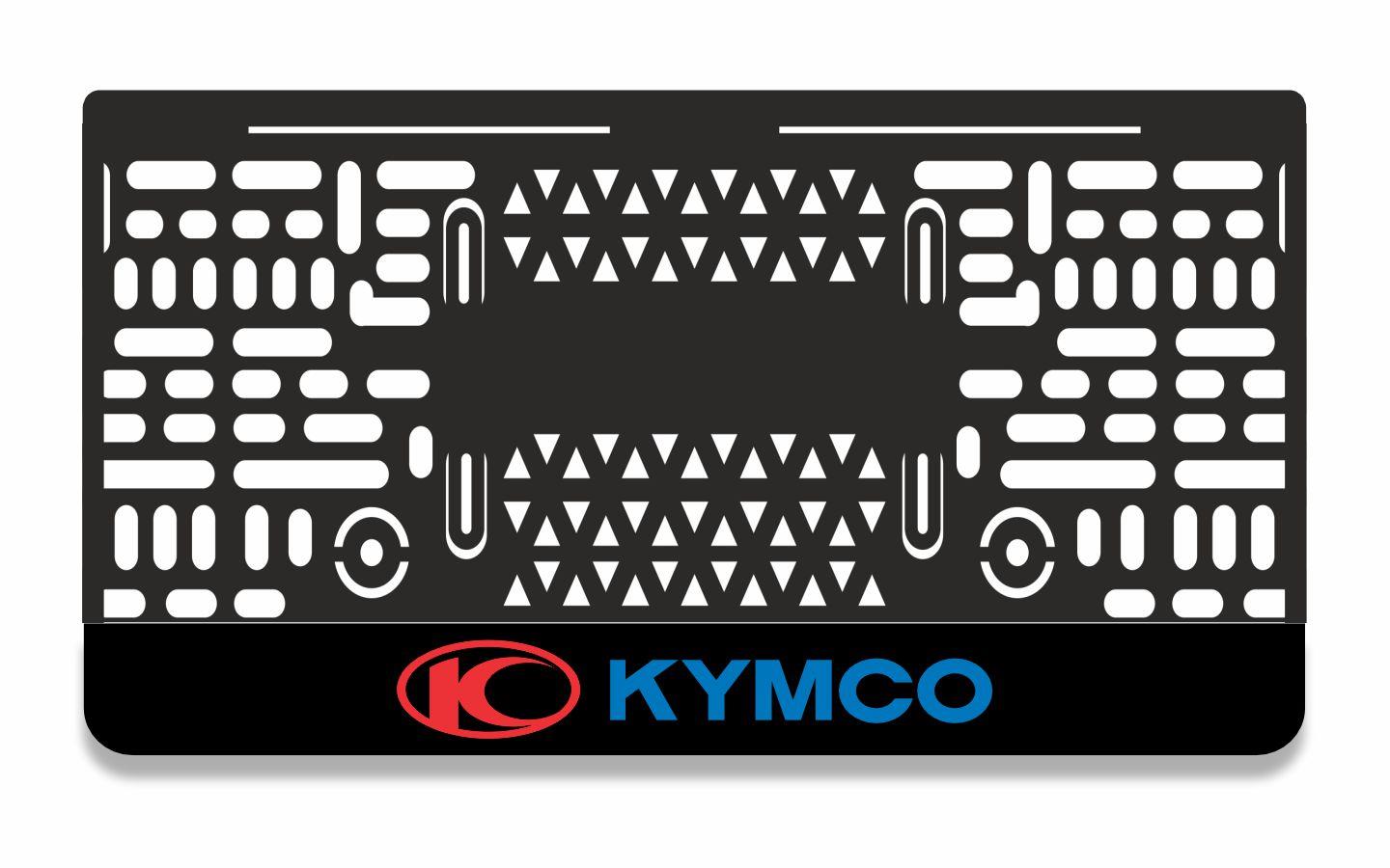 Kymco 3d Lazer Kesim Takmatik Motor PlakalıkMotor Plakalık