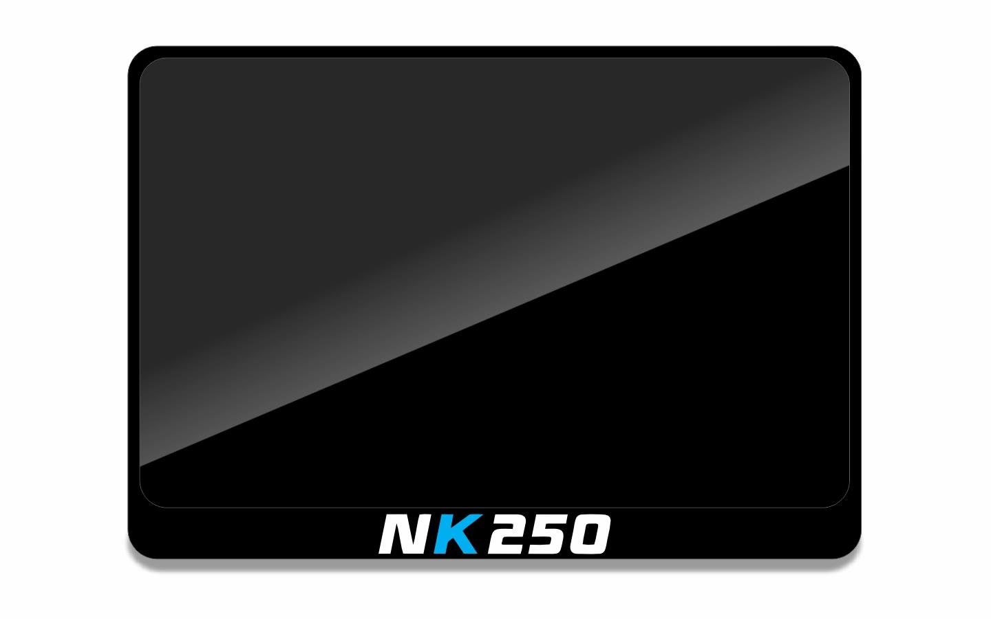 NK 250 Akrilik 3D Çerçeveli Pleksi Motor Plakalık Orj Plaka Boyutu İçin 24x15cmMotor Plakalık