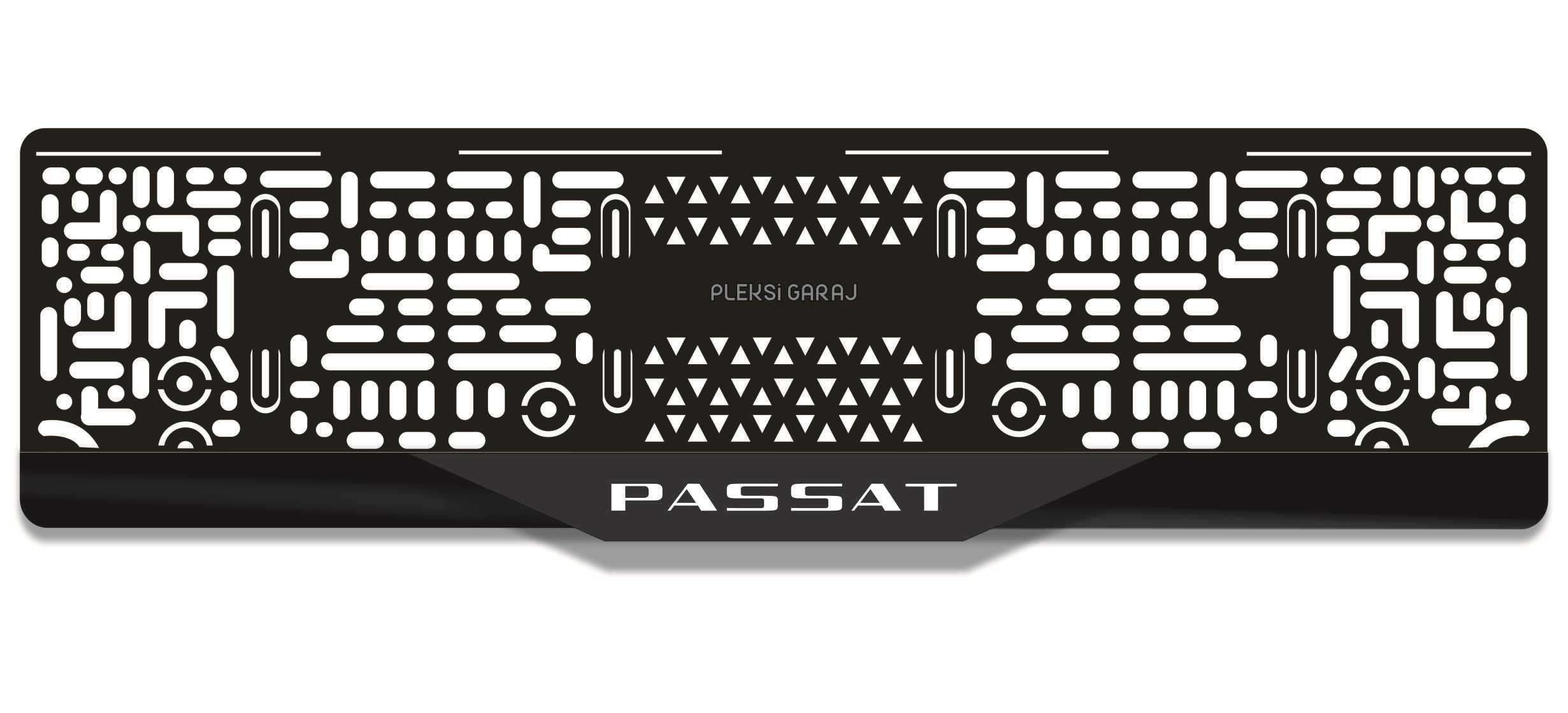 Passat Yazılı Mat Takmatik PlakalıkVolkswagen